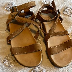 Brown Strappy Sandals
